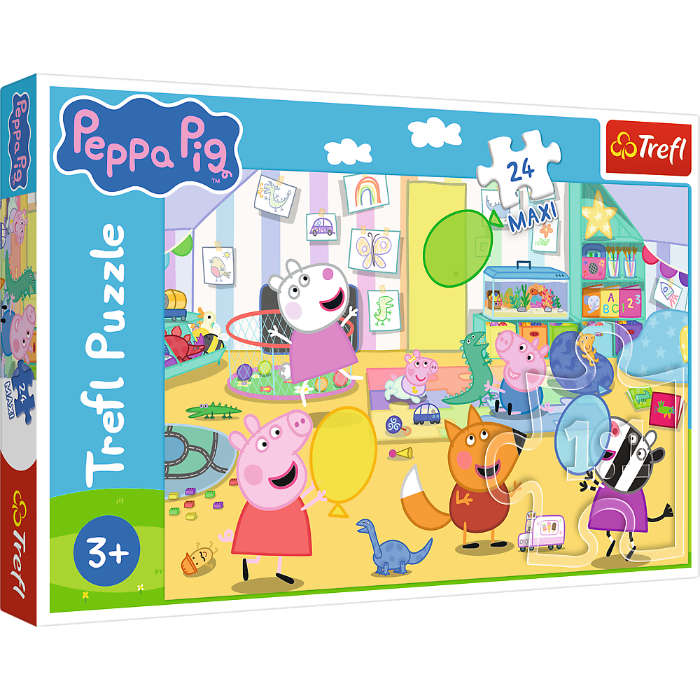 Puzzel 24 Maxi – Prachtige Peppa – Peppa Big Trefl 14367