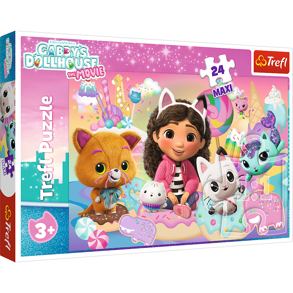 Puzzel – 24 Maxi – Gabbys Poppenhuis – Trefl 14381