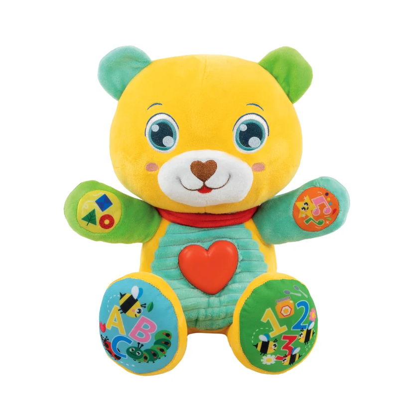 Kleurrijke interactieve teddybeer Lelek Poolse taal Clementoni 50939 (2)