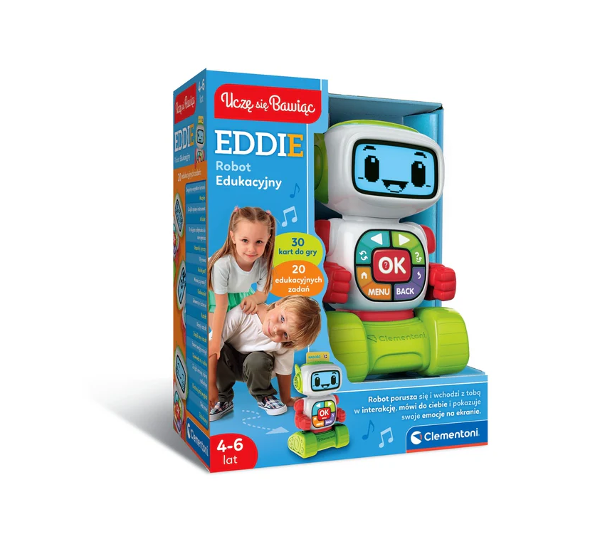 Leerroboter Eddie Poolse taal spelenderwijs leren Clementoni 50411 (2)