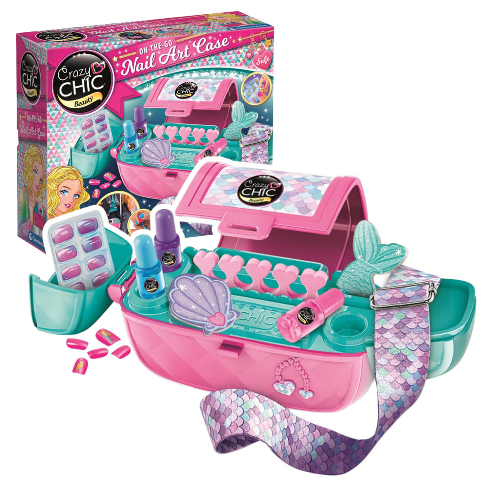 Crazy Chic Mobiele nagelstudio in handtas Clementoni 18217
