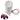 Stuurmotor 12V 5500RPM voor Accuvoertuig XB-1118