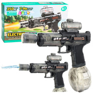 Elektrisch waterpistool, automatisch, zwart, bereik 7-9 m, 350 ml