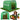 Groentekas, groene UV-vensters, 3,5 x 2 x 2 m, 7 m²