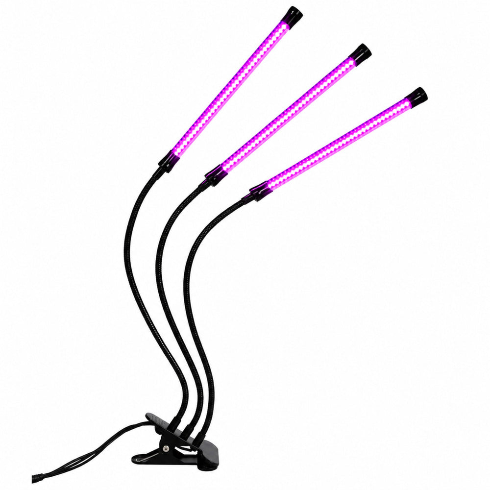 LED-lamp voor plantenteelt en -verlichting, drievoudige modules, klem (2)
