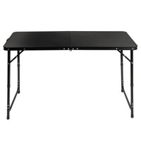Kampeermeubelset, klaptafel, 4 krukjes, zwarte koffer (5)