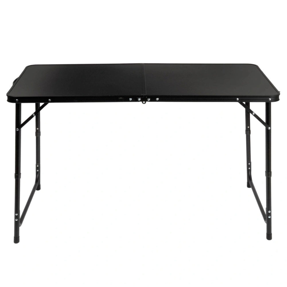 Kampeermeubelset, klaptafel, 4 krukjes, zwarte koffer (5)