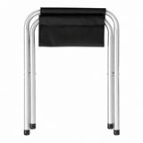 Kampeermeubelset, klaptafel, 4 krukjes, zwarte koffer (7)