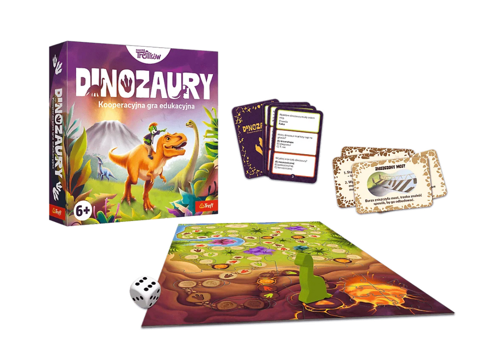 Leerspel: Dinosauriërs – De familie Treflik Trefl 02912