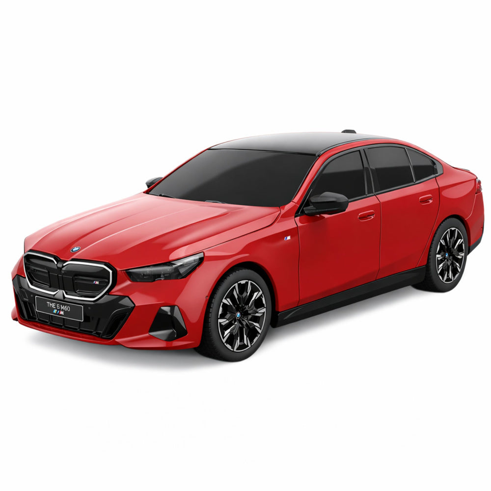 BMW i5 op afstand bestuurbare auto RC rood Rastar 1:24 (2)