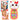 Interactieve babytelefoon met kattenspiegel, rammelaar, lichtjes en geluidjes