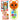 Interactieve babytelefoon met teddybeer, spiegel, rammelaar, lichtjes en geluiden