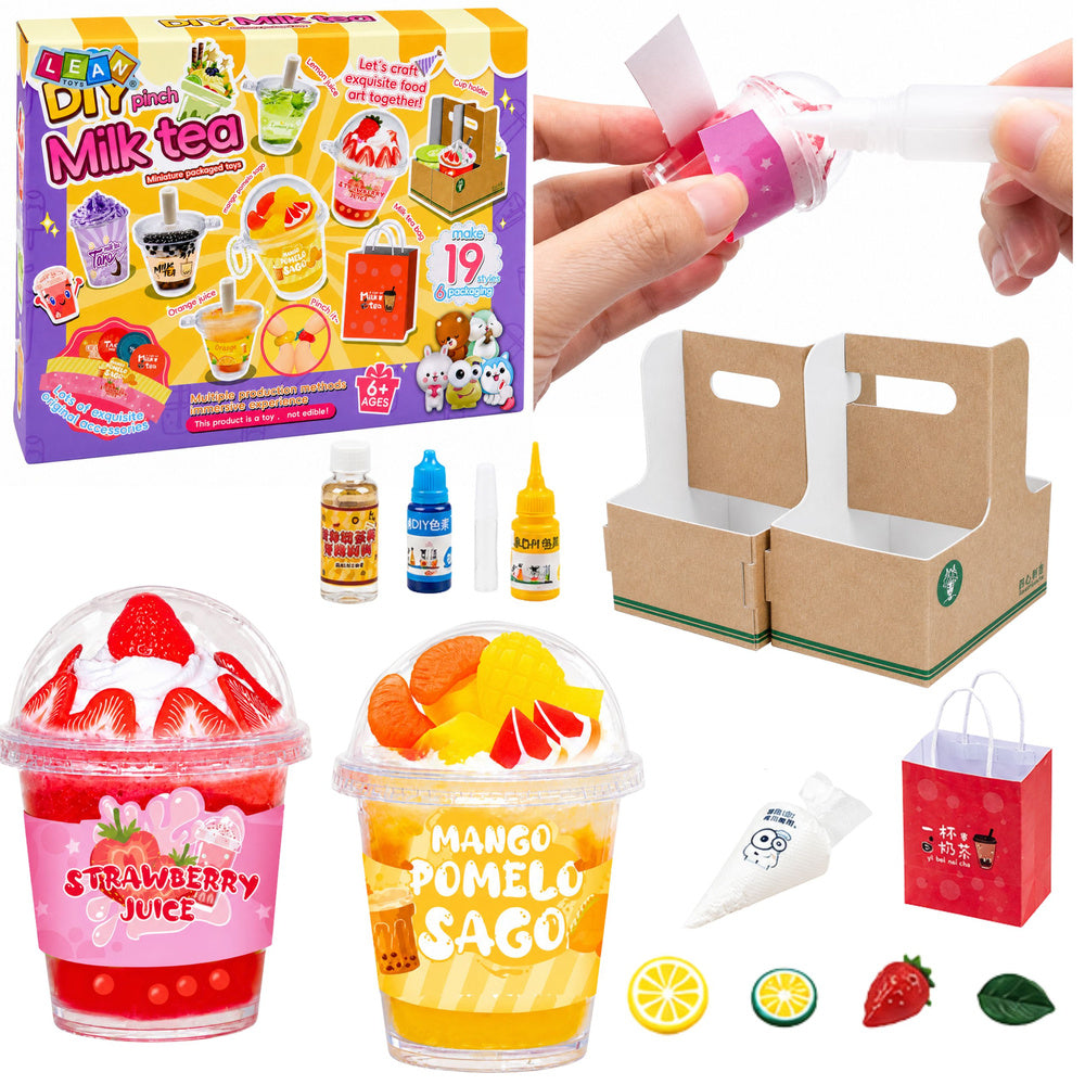 DIY-creatiefset: ontwerpen, decoreren, squishies, milkshakes