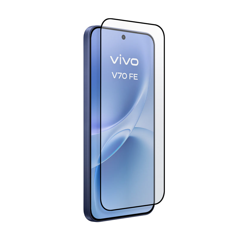 Crong 3D Armour Glass Lite - gehard glas met volledige lijmlaag voor Vivo V70 FE 5G