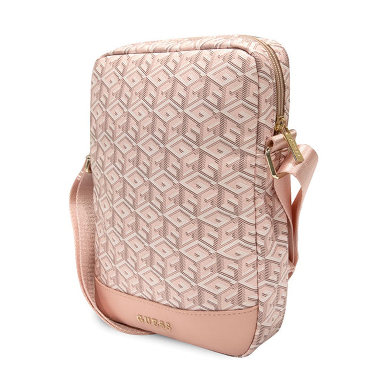 Guess GCube Stripe Tablettas - tas voor 10" tablet (roze) (2)
