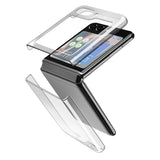 Cellularline Clear Case - Hoesje voor Samsung Galaxy Z Flip 5 (Transparant)