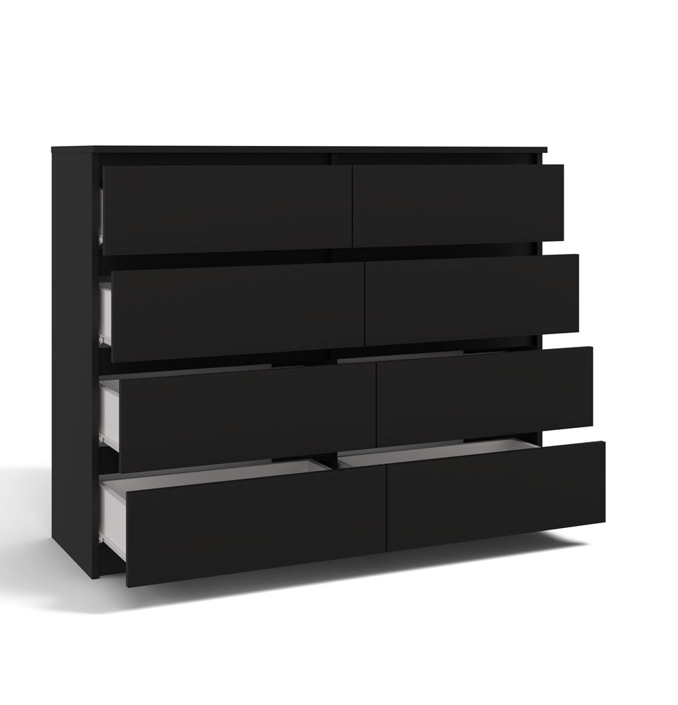 Kommode Malwa M8/120 SCHWARZ – Produktabbildung 2