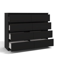 Kommode Malwa M8/120 SCHWARZ – Produktabbildung 2