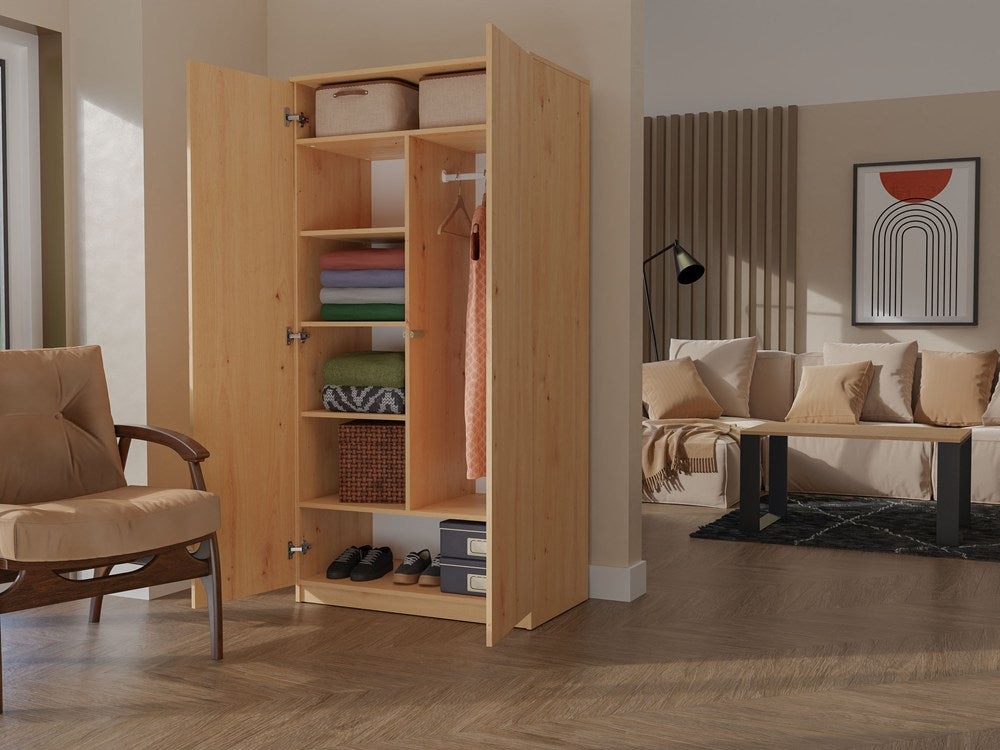 Kleiderschrank Malwa SD-90 ARTISAN – Produktabbildung 7