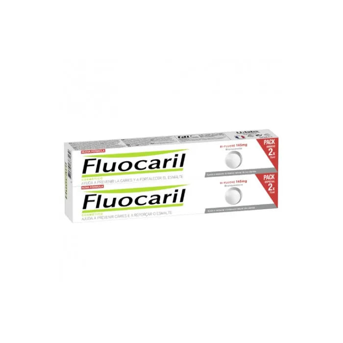 Fluocaril Tandpasta Bi-Fluor Wit 2 x 75 ml