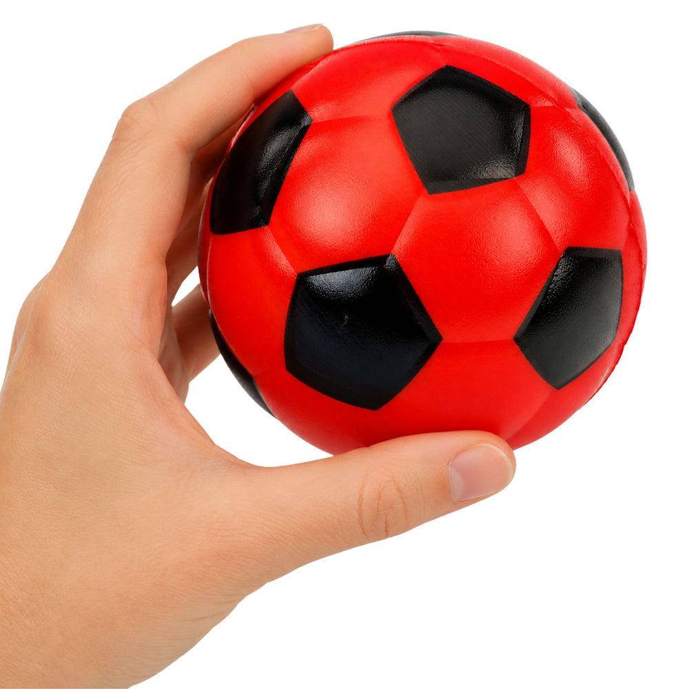 Schuimrubberen bal, stuiter- en kneedspeelbal, 6 cm (2)