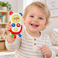Interactieve telefoon voor peuters: bewegende elementen, lichtjes, geluiden (3)