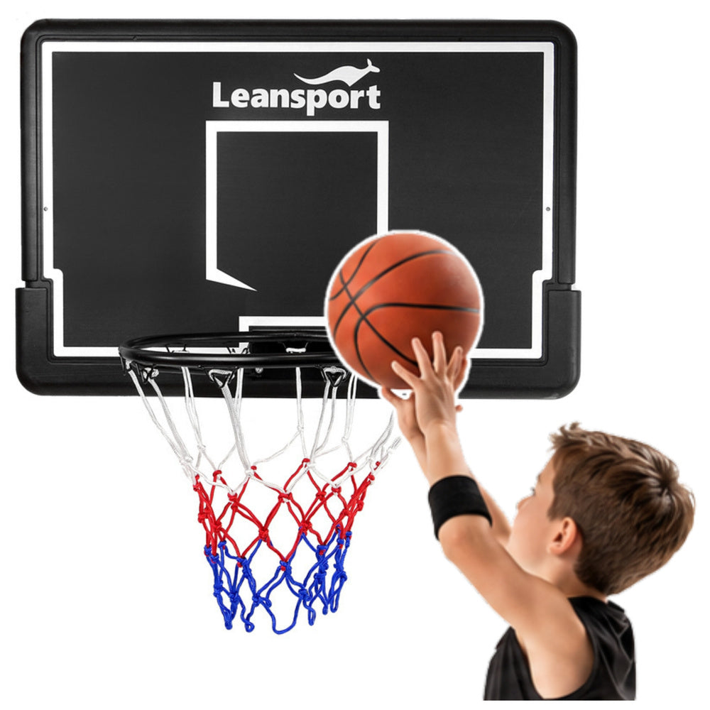 Basketbal backboard tuinkorf zwart 90 cm