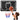 Basketbal backboard tuinkorf zwart 90 cm