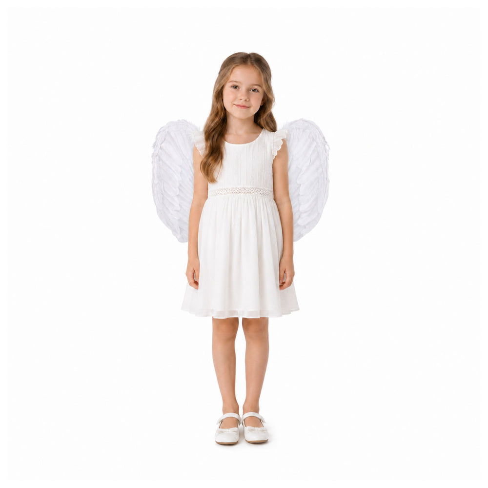 Veren engelvleugels voor kerstspel, carnavalskostuums voor kinderen, 54 x 35 cm (2)
