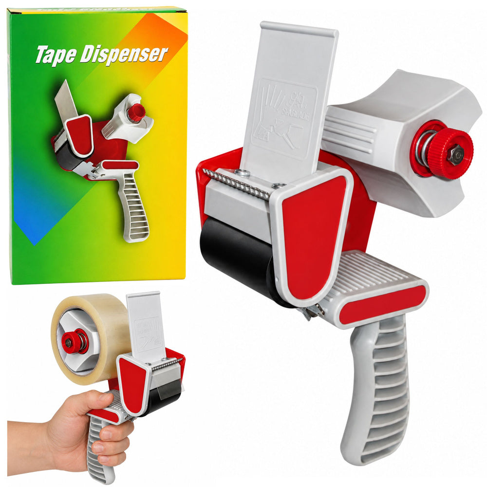 Handmatige tapeafroller met spaninrichting, breedte 50 mm