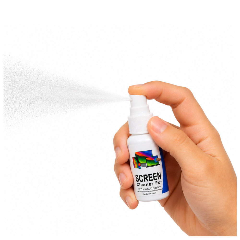 LCD-, led- en tft-schermreiniger voor computers en mobiele telefoons, 100 ml (2)