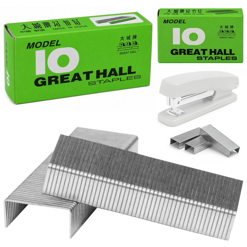 Kleine metalen nietjes voor nietmachines, 1000 stuks, maat 10