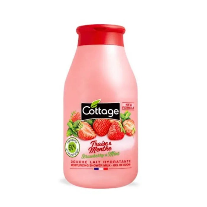 Cottage Hydraterende Douchegel Aardbei & Munt 250ml