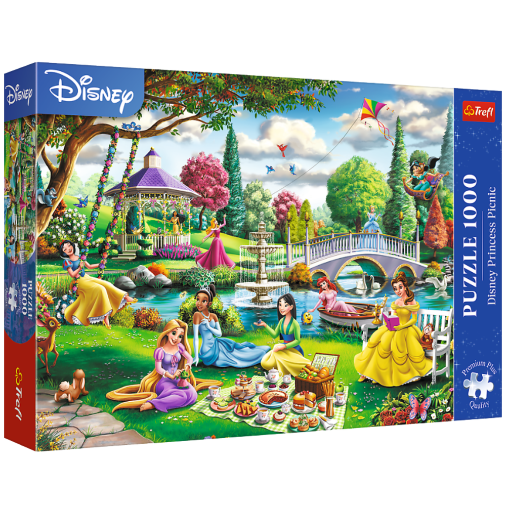 Puzzel - 1000 – Disney - Picknick met prinsessen – Trefl 10919