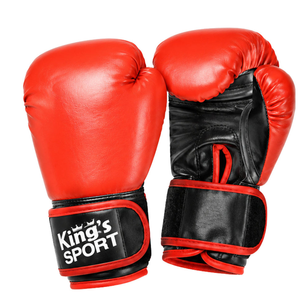 Bokssportset met handschoenen en trainingskussen 2-in-1 Muay Thai