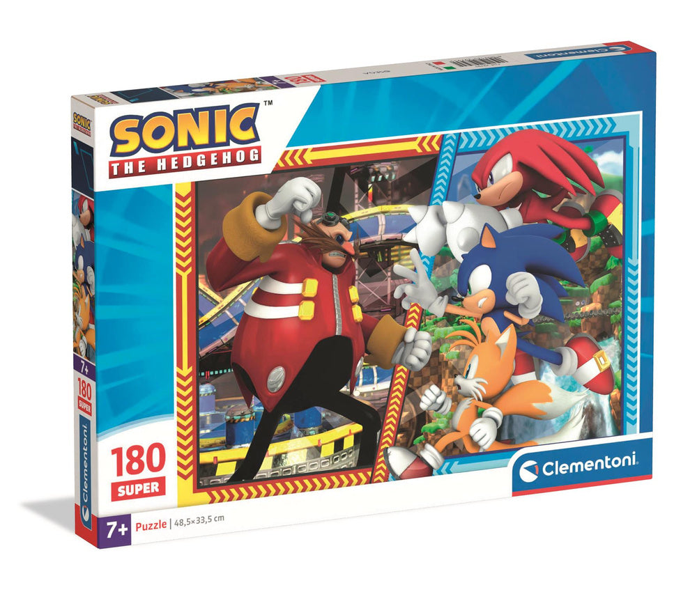 Puzzel 180 Super Color SONIC Clementoni 29795