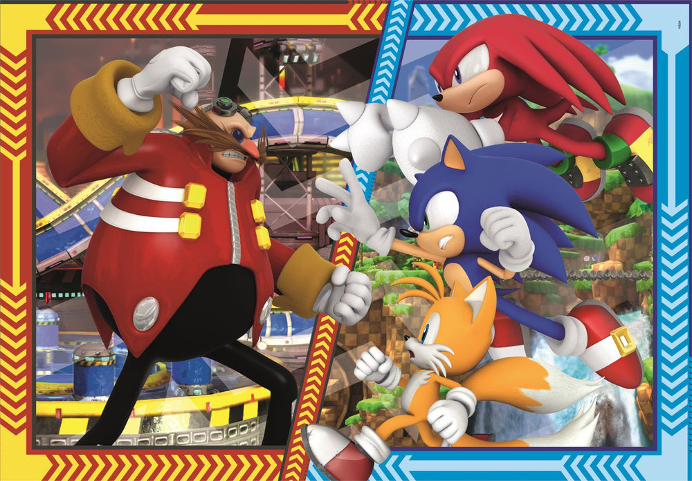 Puzzel 180 Super Color SONIC Clementoni 29795 (2)