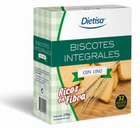 Dietisa Lijnzaadbeschuit 32 stuks 270 gram