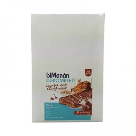 Bimanan Bimanan Bekomplett Glutenvrije Cereal Crisp Melkchocolade 20 Stuks