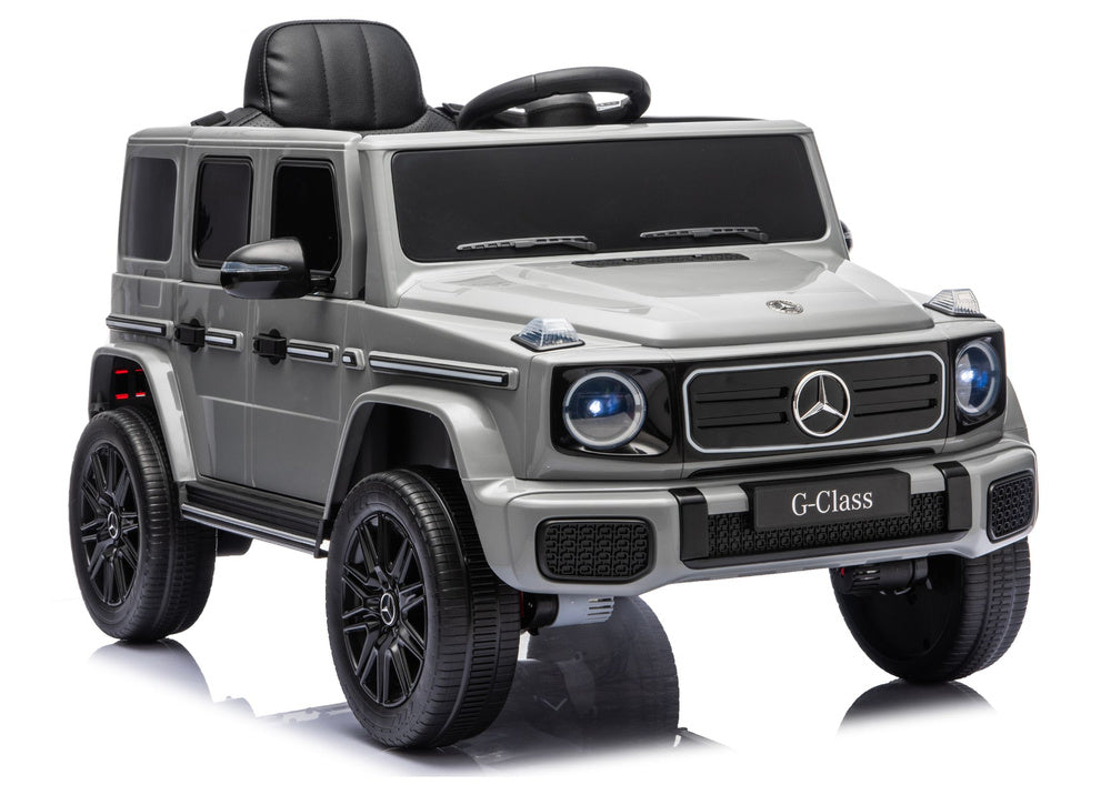 Mercedes G 4x4 24V 2580 grijs voertuig op batterijen