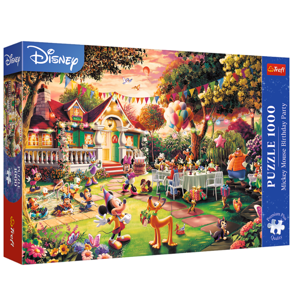 Puzzel - 1000 – Mickey Mouse verjaardagsfeest – Trefl 10915