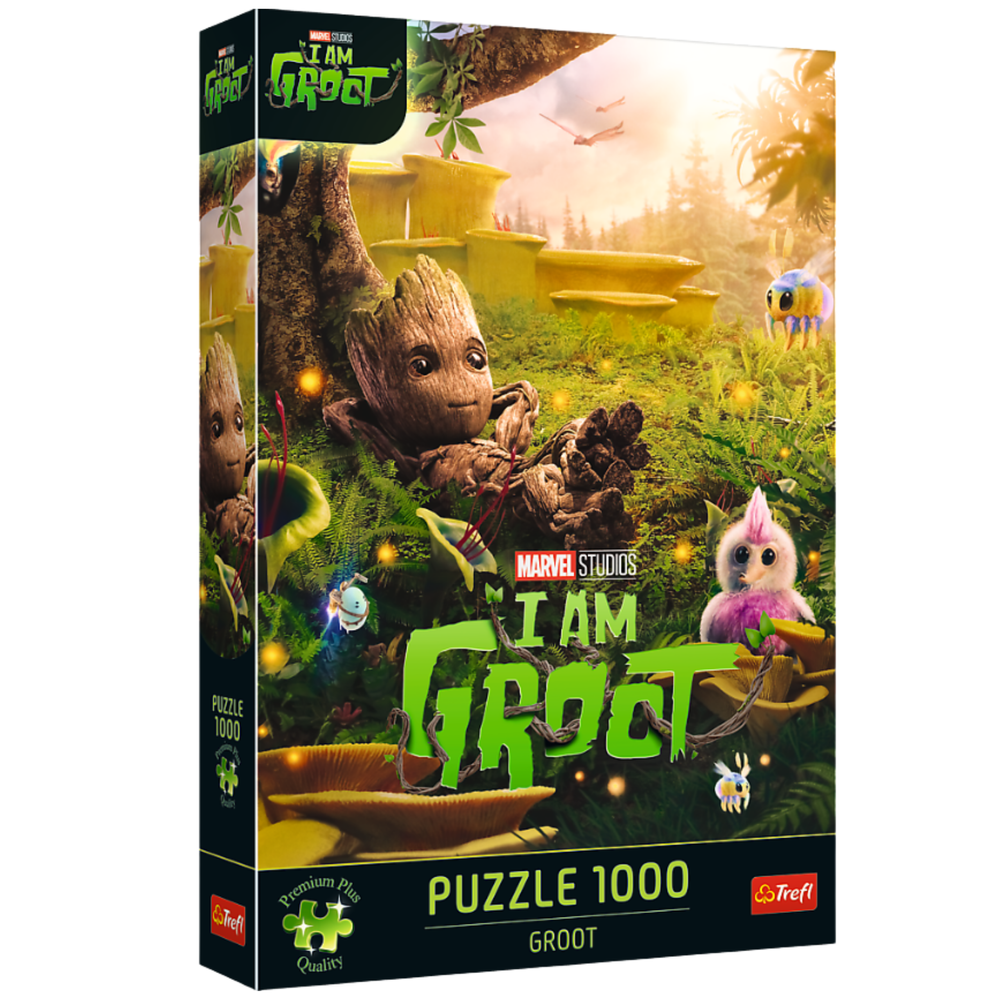 Puzzel - 1000 - Premium Plus – Marvel - Groot - Trefl 10834