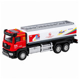 Tankwagen met metalen aandrijving, lichten en geluiden (rood en wit), schaal 1:40 (2)
