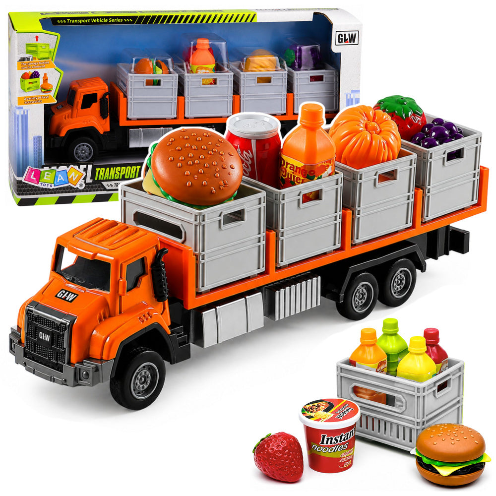 Oranje snackwagen 1:55