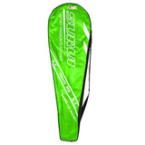 Badmintonset, rackets, shuttlecockkoker, groen (6)