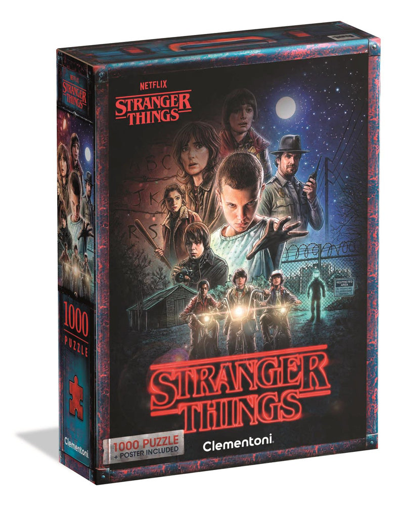 Puzzel 1000 NETFLIX STRANGER THINGS 1 Poster Clementoni 39978
