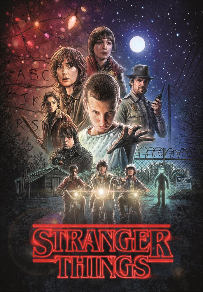 Puzzel 1000 NETFLIX STRANGER THINGS 1 Poster Clementoni 39978 (2)