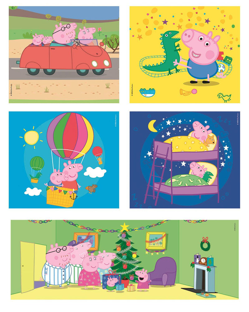 Puzzel 10-in-1 Super Color Peppa Big Clementoni 20271 (2)