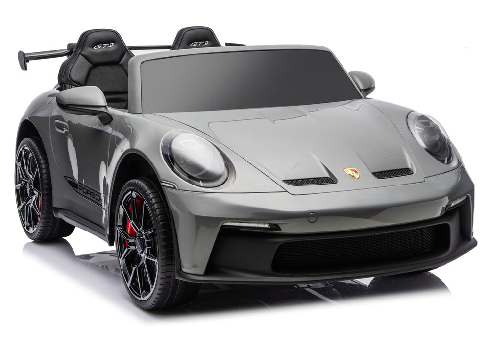 DK-P911 Porsche GT3 24V elektrische auto, grijs
