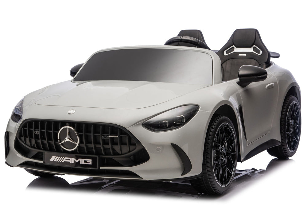 Mercedes AMG DK-GT63 24V lichtgrijs voertuig op batterijen (2)